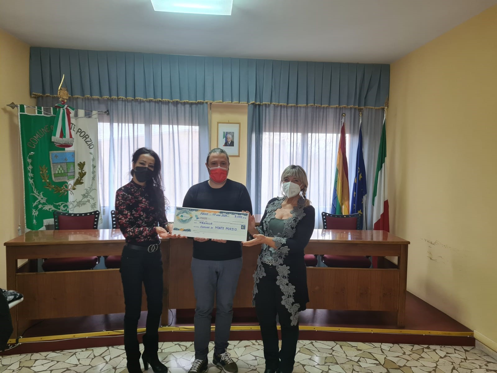 Featured image for “Erogato un contributo di  3000 euro al Comune di  Monte Porzio per le famiglie in difficoltà”